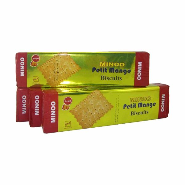 بیسکویت پتی مانژ طلایی مینو - 100 گرم