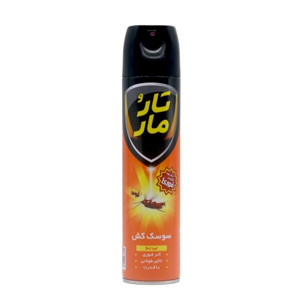 اسپری سوسک کش نارنجی بی بو تار و مار - 400 میلی لیتر