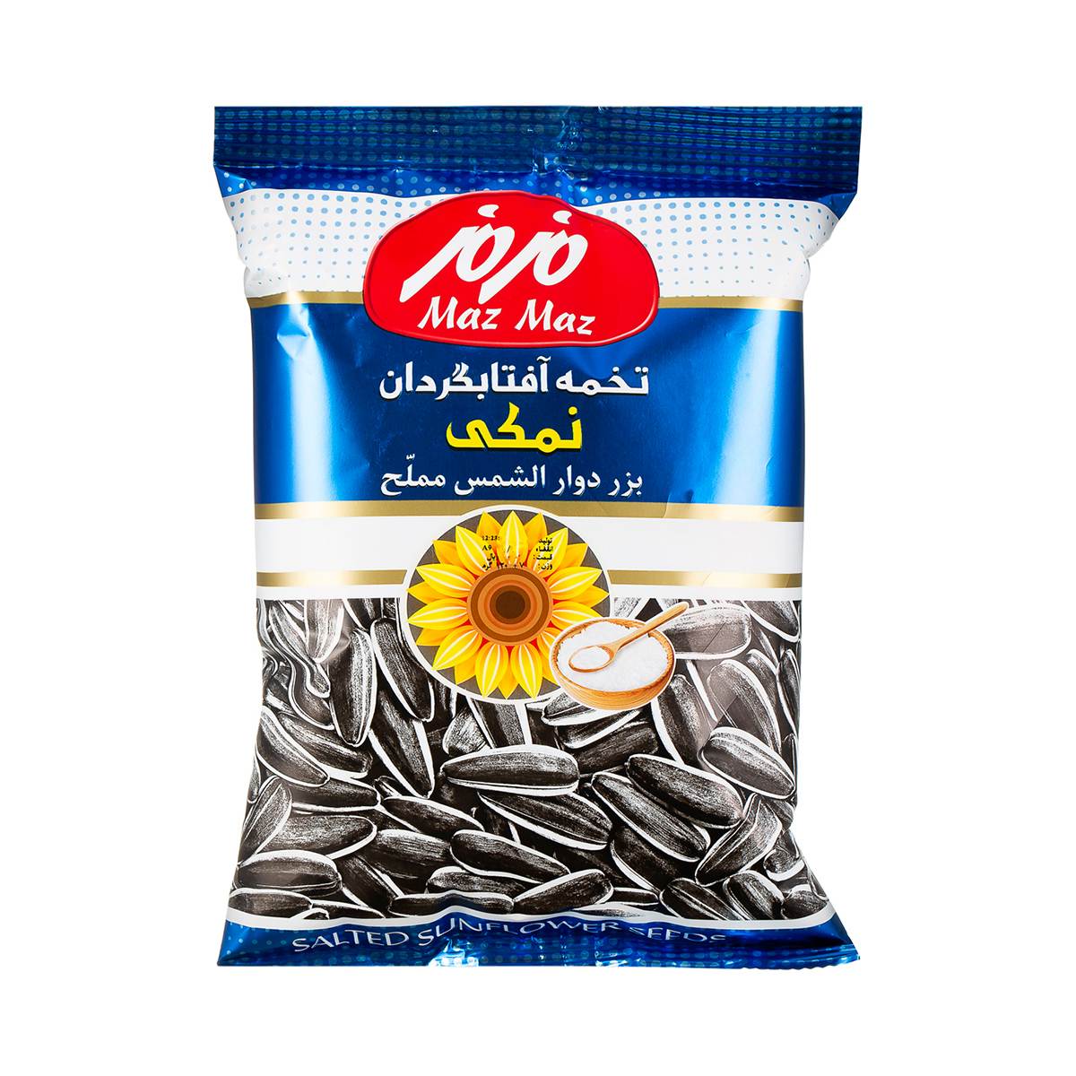 تخمه آفتابگردان نمکی مزمز - 105 گرم