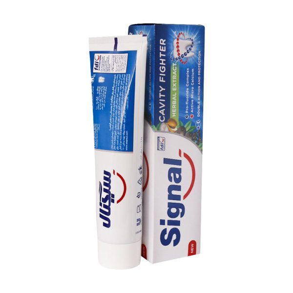 خمیر دندان ضدپوسیدگی گیاهی CAVITY FIGHTER سیگنال - 100 میلی لیتر
