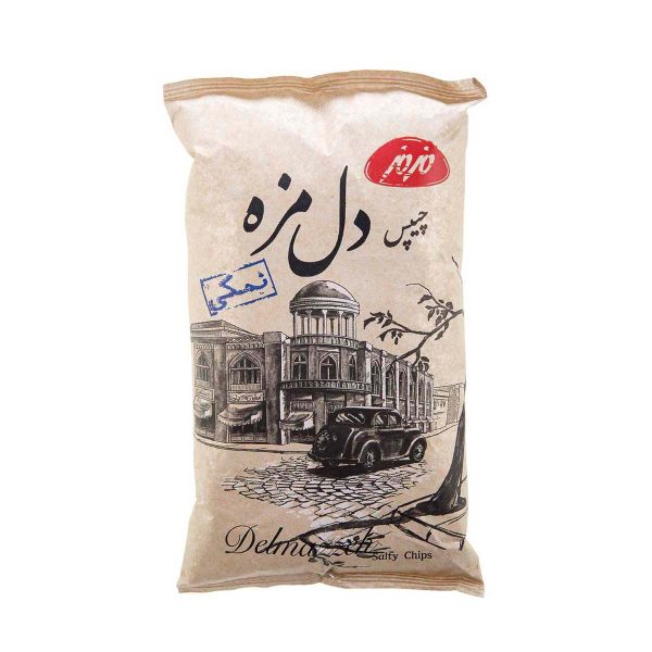 چیپس نمکی دل مزه مزمز – 90 گرم