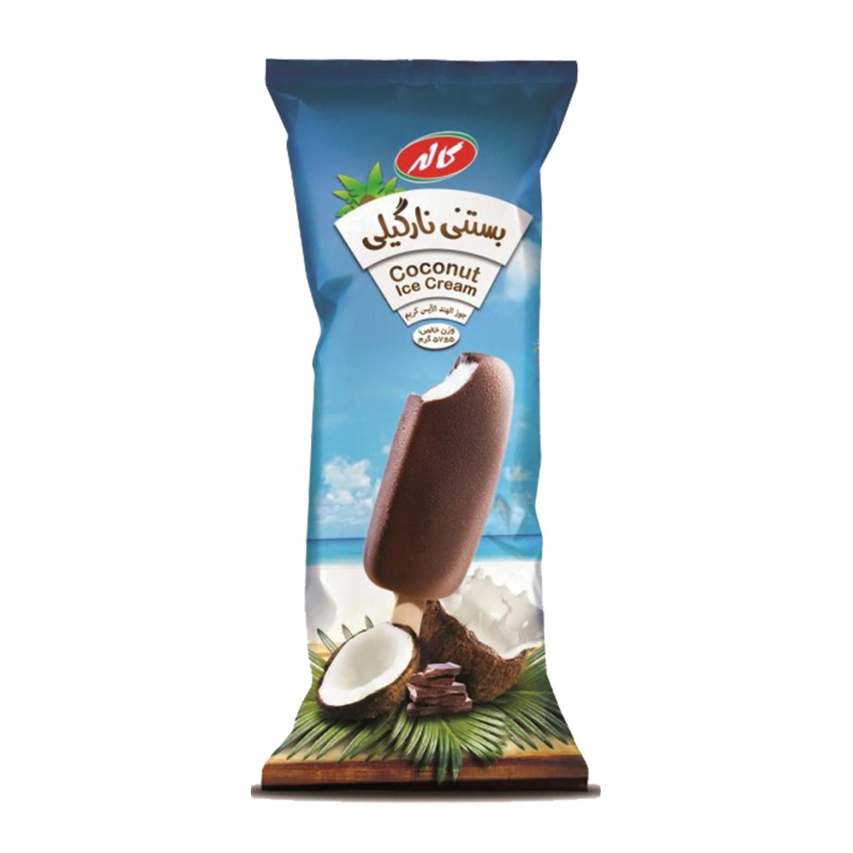 بستنی چوبی نارگیلی کاله