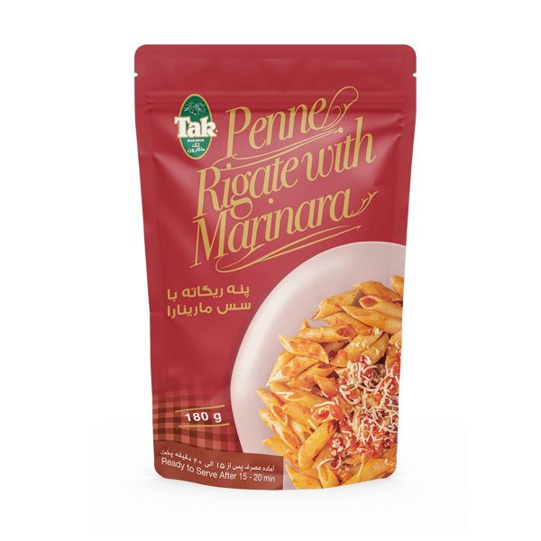 پنه ریگاته با سس مارینارا تک ماکارون - 180 گرم