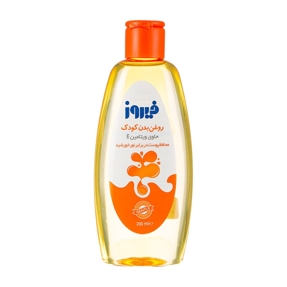 روغن بدن کودک حاوی ویتامین E فیروز - 200 میلی لیتر