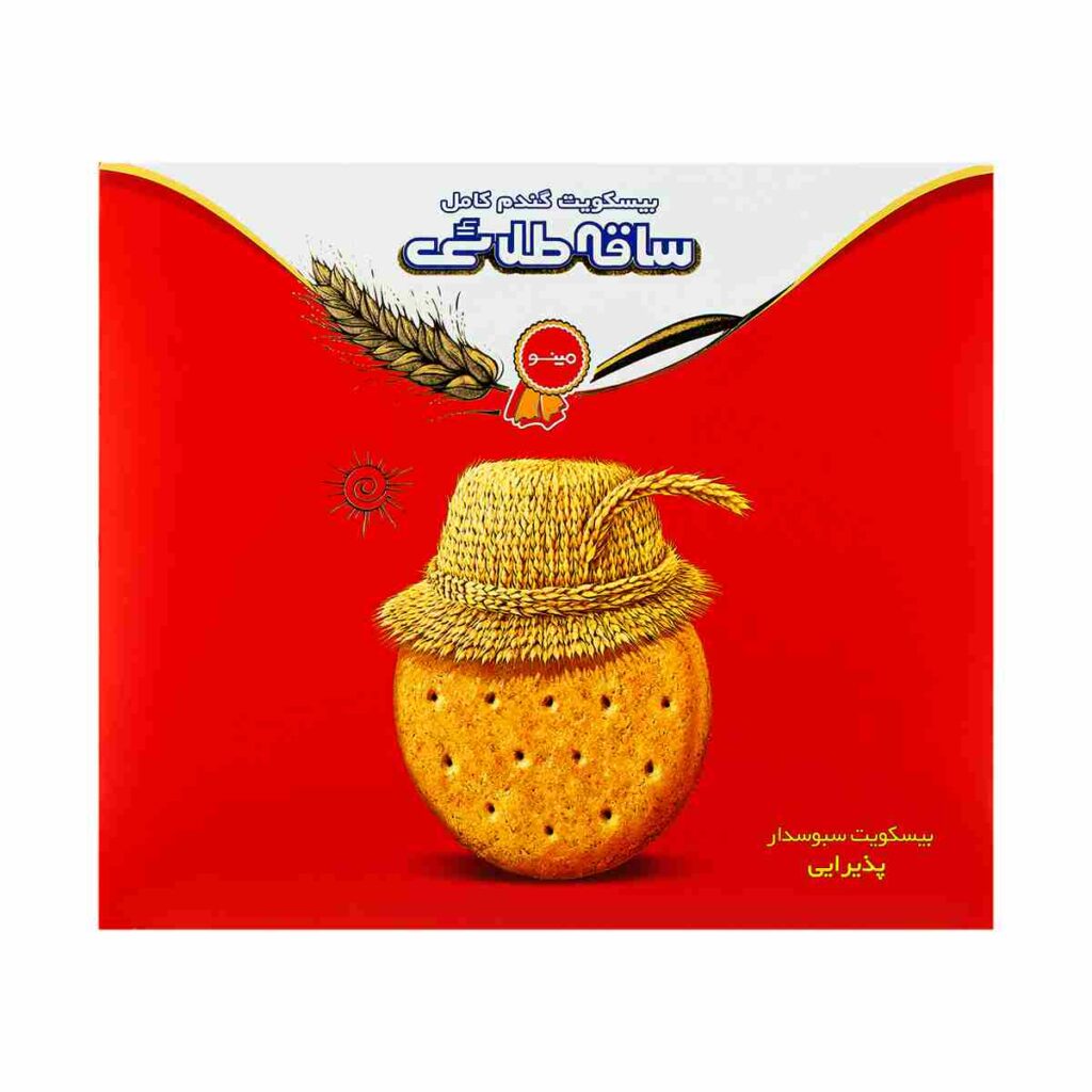 بیسکویت ساقه طلایی پذیرایی مینو - 700 گرم