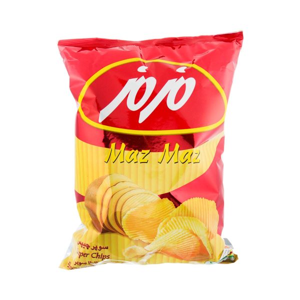 سوپر چیپس نمکی مزمز – 120 گرم