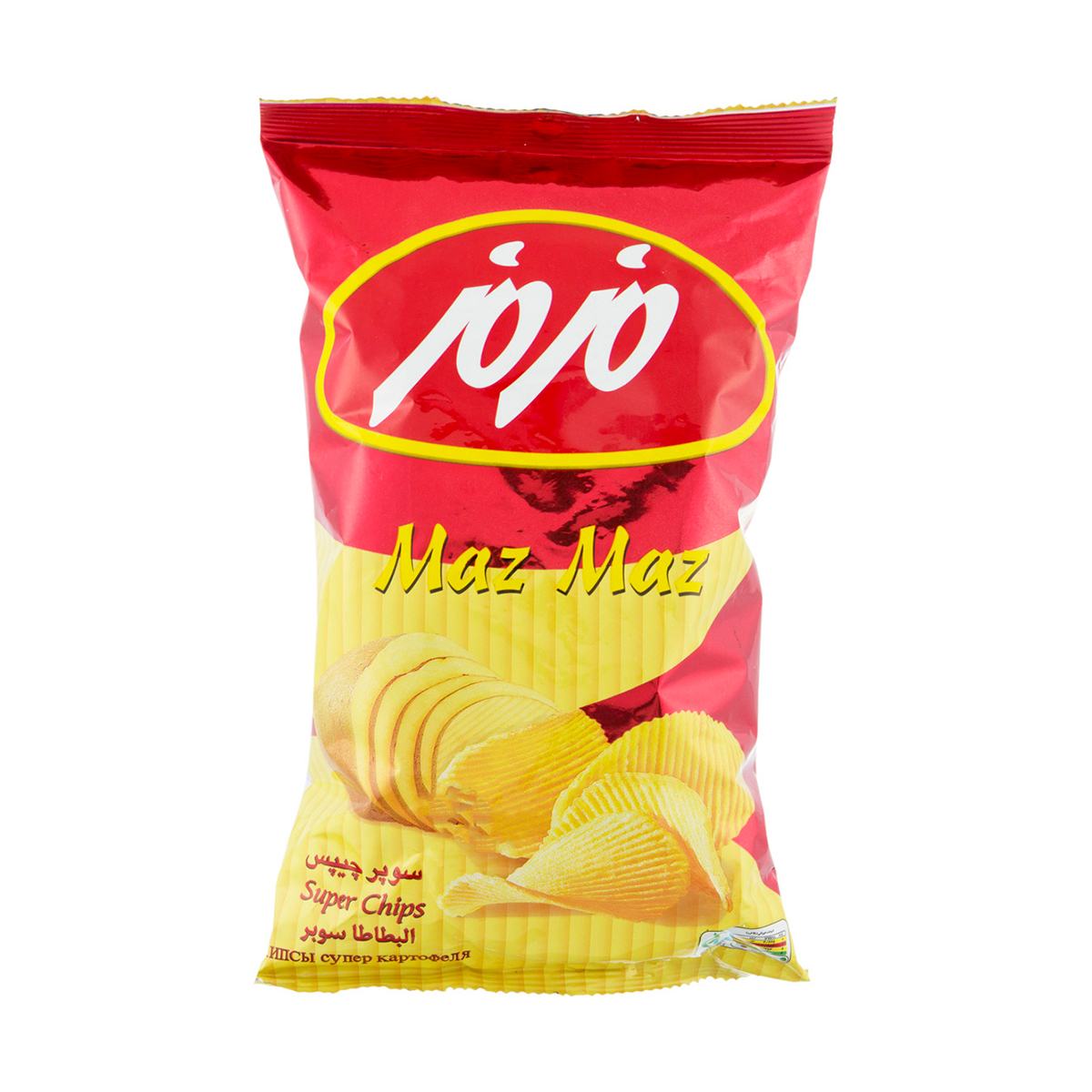 سوپر چیپس ساده مزمز – ۶۰ گرم