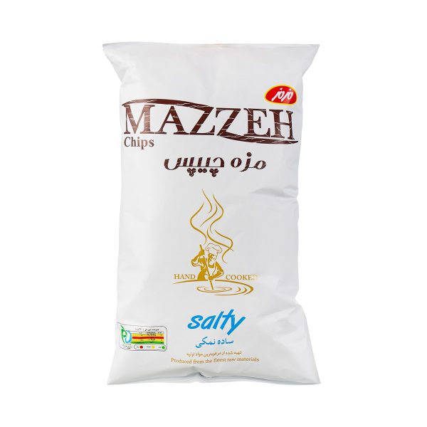 مزه چیپس ساده نمکی مزمز – 60 گرم