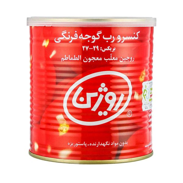 کنسرو رب گوجه فرنگی روژین – 800 گرم