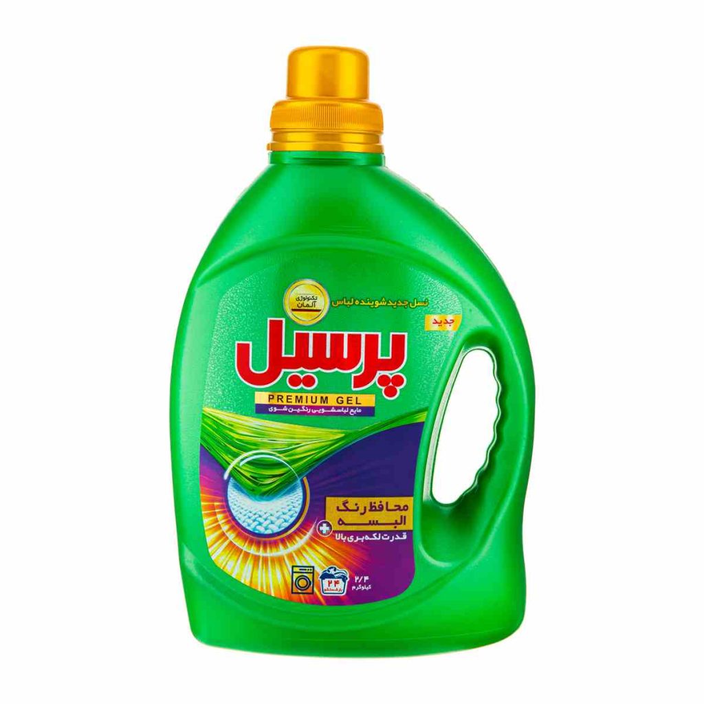 مایع لباسشویی رنگین شوی پریمیوم پرسیل - 2400 گرم