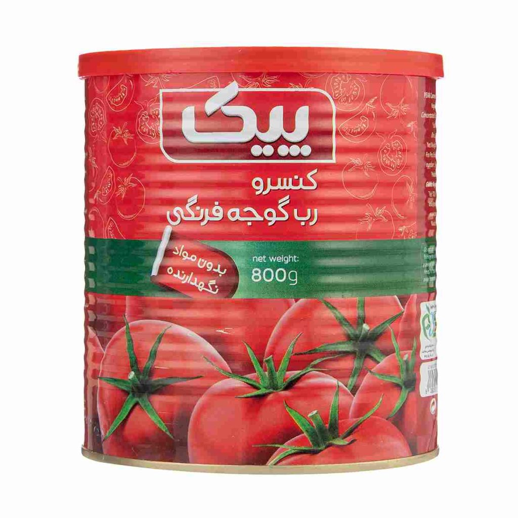 رب گوجه فرنگی پیک - 800 گرم