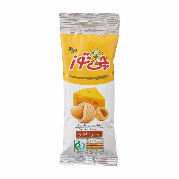 بادام زمینی روکش دار پنیر ناچو چی توز – ۴۰ گرم