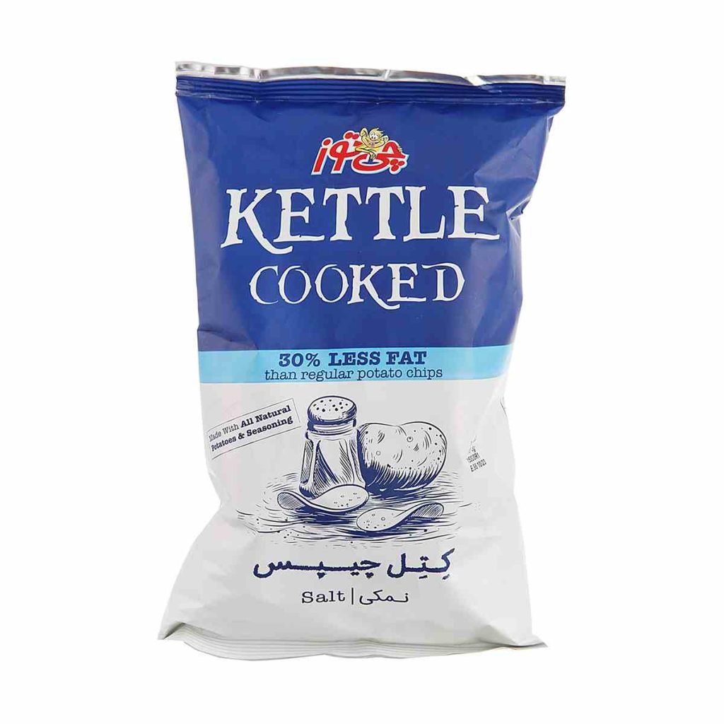 کتل چیپس نمک دریایی چی توز - 60 گرم