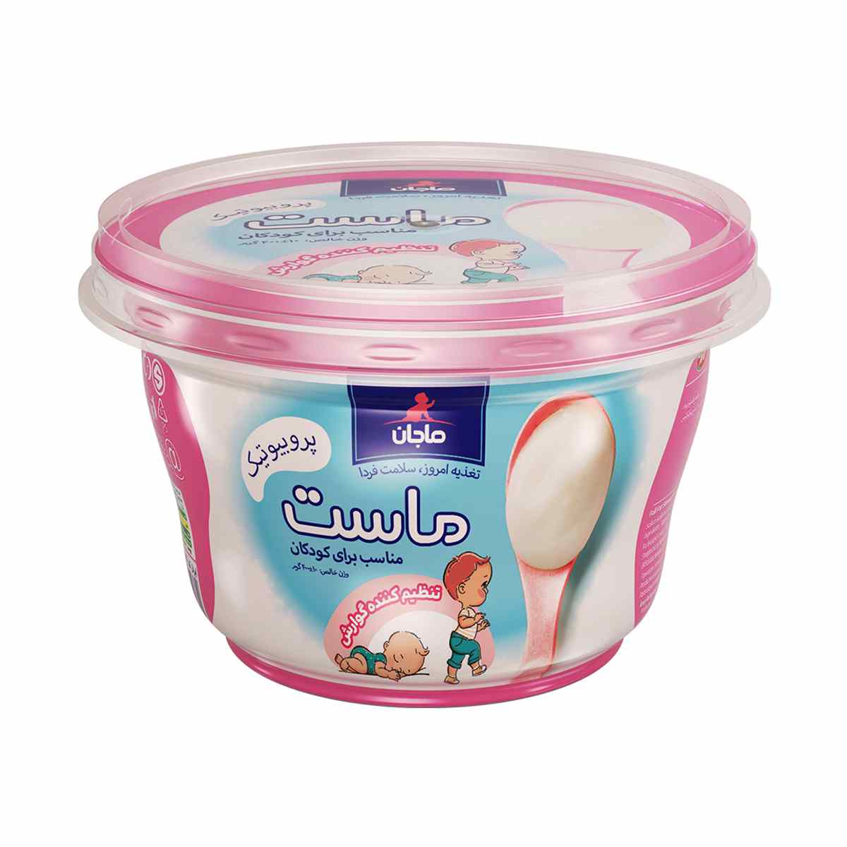 ماست پروبیوتیک ماجان کاله مخصوص کودک - 400 گرم