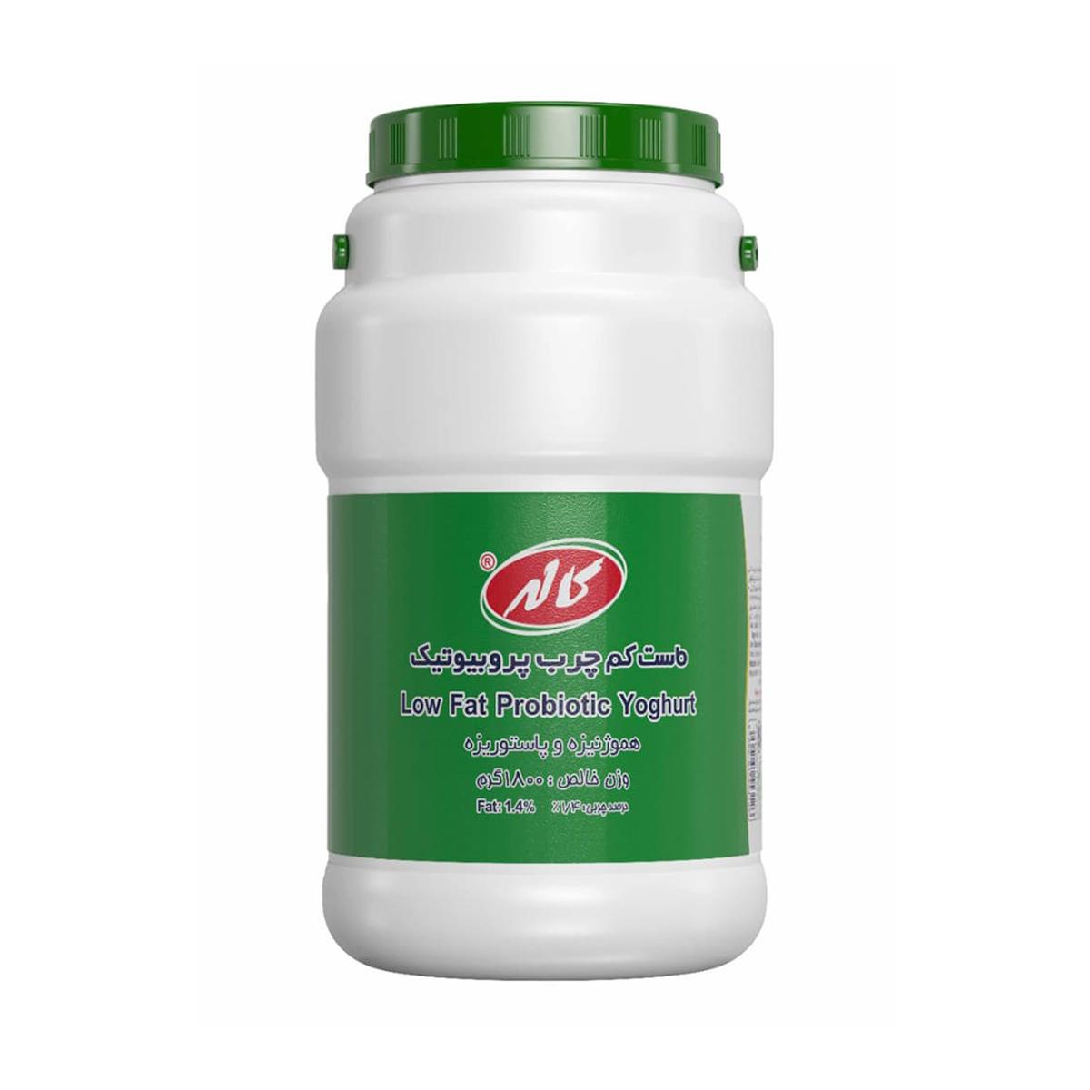 ماست کم چرب پروبیوتیک کاله - 1800 گرم