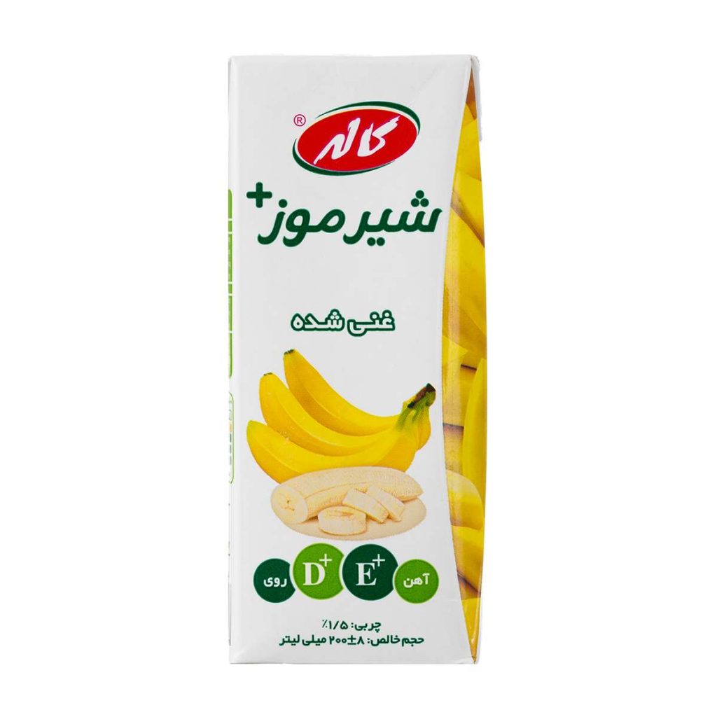 شیر موز کاله - 200 میلی لیتر