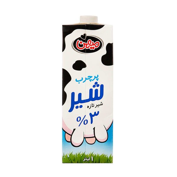 شیر پر چرب فرادما میهن - 1 لیتر