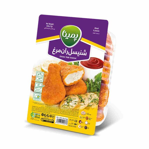 شنیسل ران مرغ پمینا کاله - 420 گرم