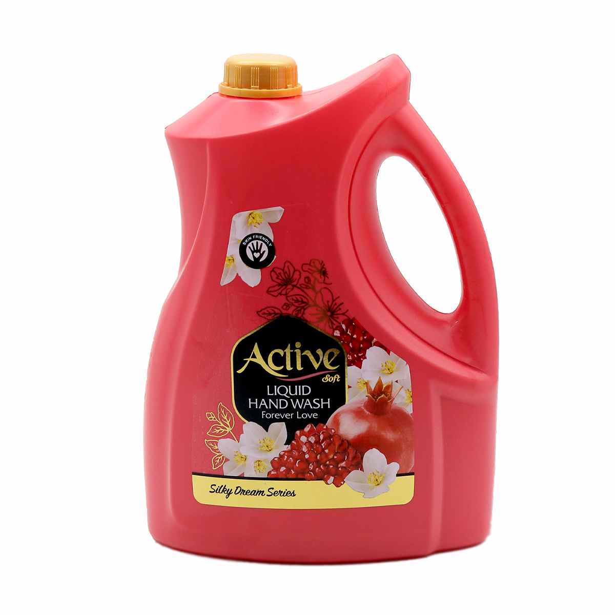 مایع دستشویی صدفی صورتی اکتیو - 3750 گرم