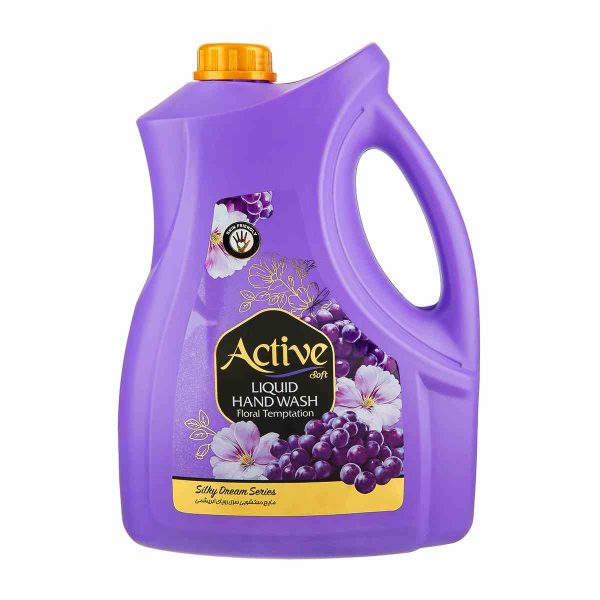 مایع دستشویی صدفی بنفش اکتیو - 3750 گرم