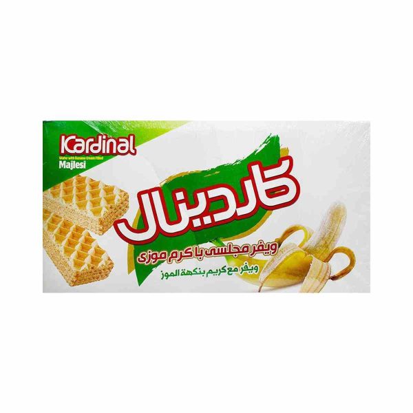 ویفر مجلسی با کرم موزی کاردینال - 1 کیلو