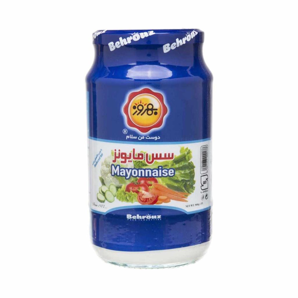 سس مایونز بهروز با چربی کاهش یافته - 900 گرم