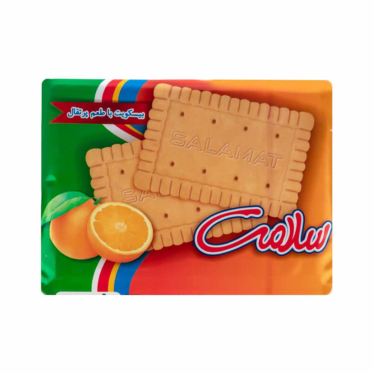 بیسکویت با طعم پرتقال سلامت - 220 گرم