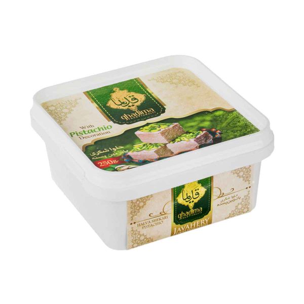 حلوا شکری با تزیین پسته قدیما - 250 گرم
