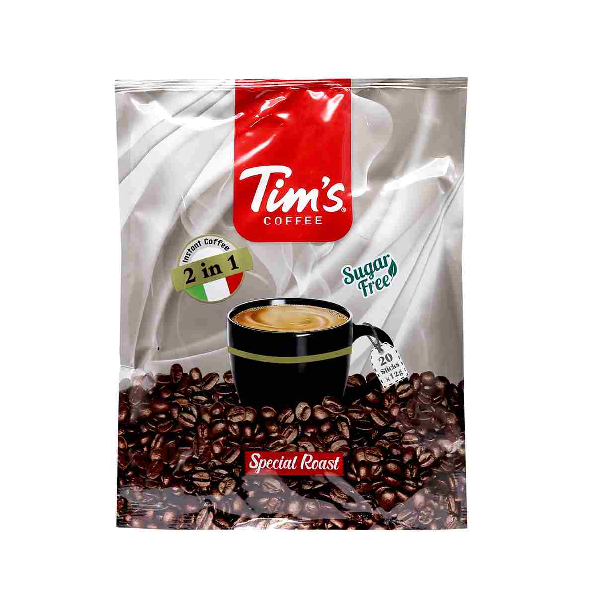 کافی میکس بدون شکر تیمز بسته ۲۰ عددی