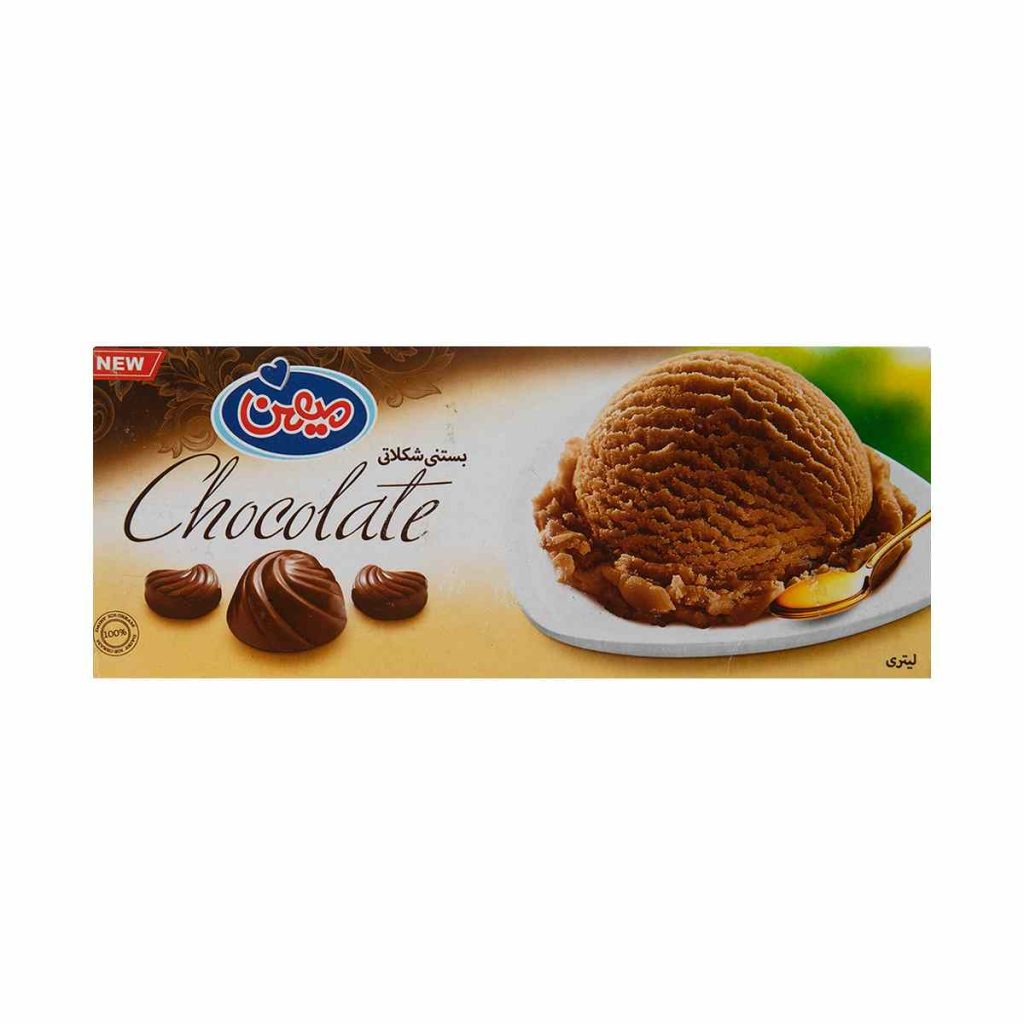 بستنی شکلاتی میهن - 1 لیتر