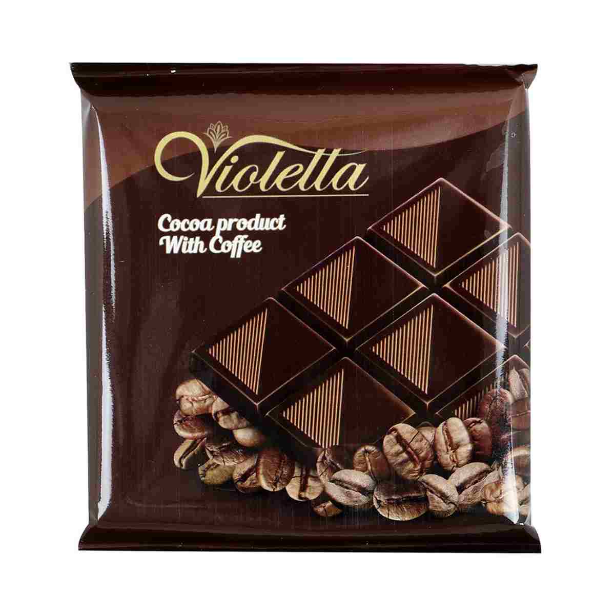 شکلات تابلت قهوه ویولتا فرمند - 55 گرم