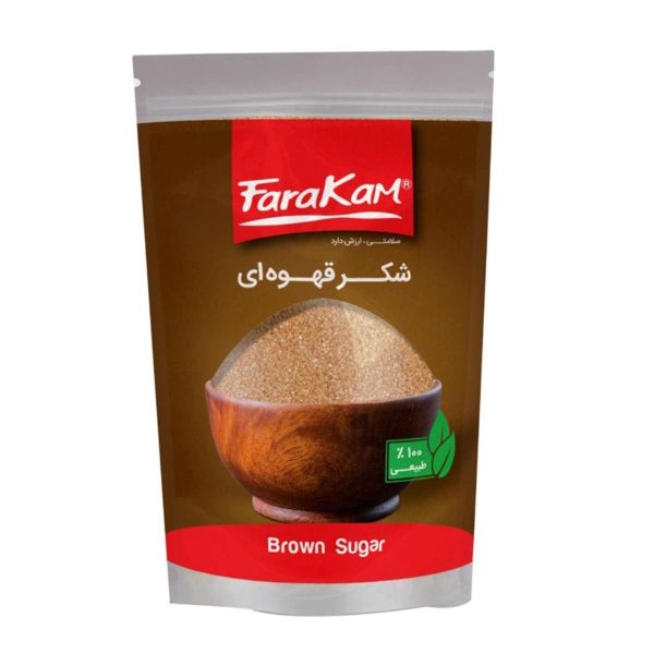 شکر قهوه ای فراکام – ۵۰۰ گرم