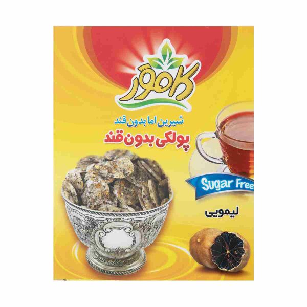 پولکی بدون قند لیمویی کامور - 150 گرم