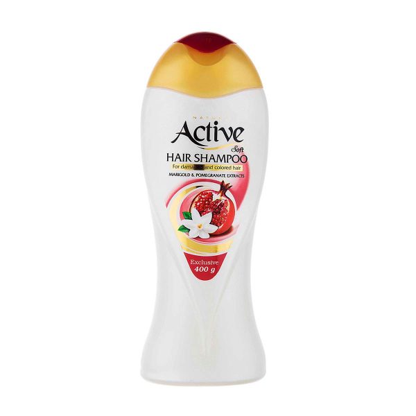 شامپو مخصوص موهای رنگ شده و آسیب دیده اکتیو - 400 گرم