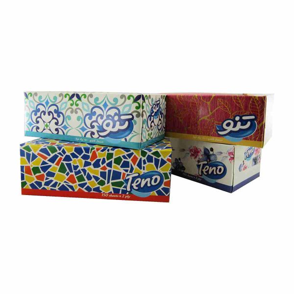 دستمال کاغذی تنو - 150 برگ 2لایه