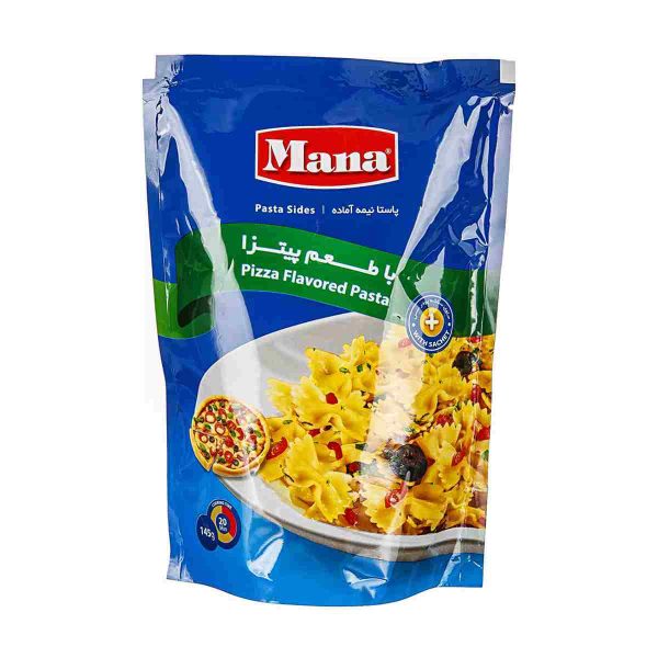 پاستا نیمه آماده مانا با طعم پیتزا - 145 گرم
