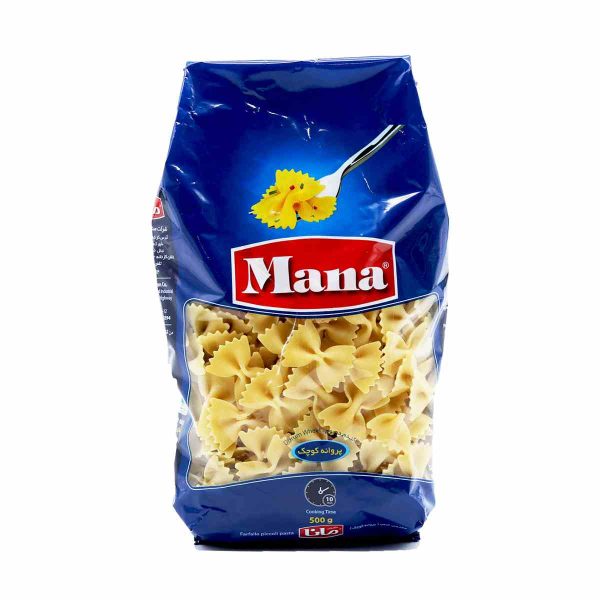 ماکارونی فرمی پروانهای مانا - 500 گرم