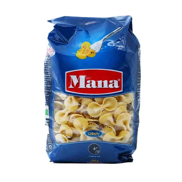 پاستا پاپیونی مانا - 500 گرم
