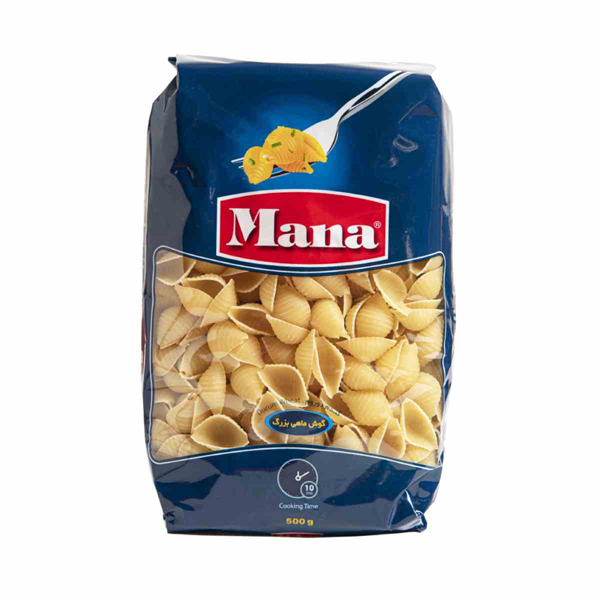 ماکارونی فرمی گوش ماهی بزرگ مانا - 500 گرم