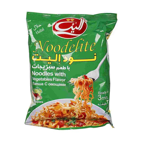نودل با طعم سبزیجات الیت - 75 گرم