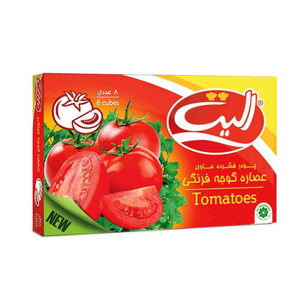عصاره گوجه فرنگی الیت بسته 8 عددی