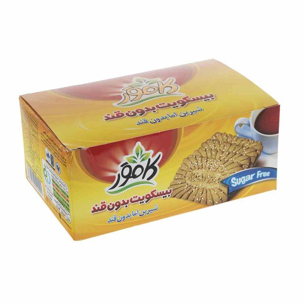 بیسکویت بدون قند کامور - 360 گرم