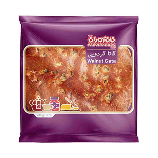نان گاتا گردویی نان آوران - 60 گرم