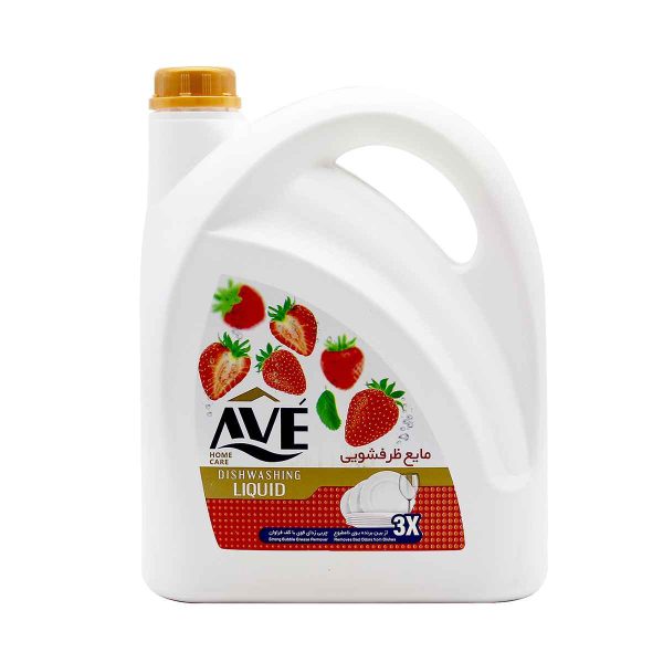 مایع ظرفشویی با رایحه توت فرنگی اوه - 3750 گرم