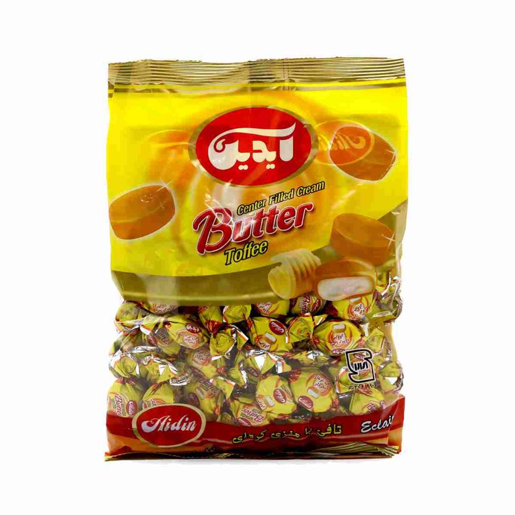 تافی مغزدار کره ای آیدین - 500 گرم