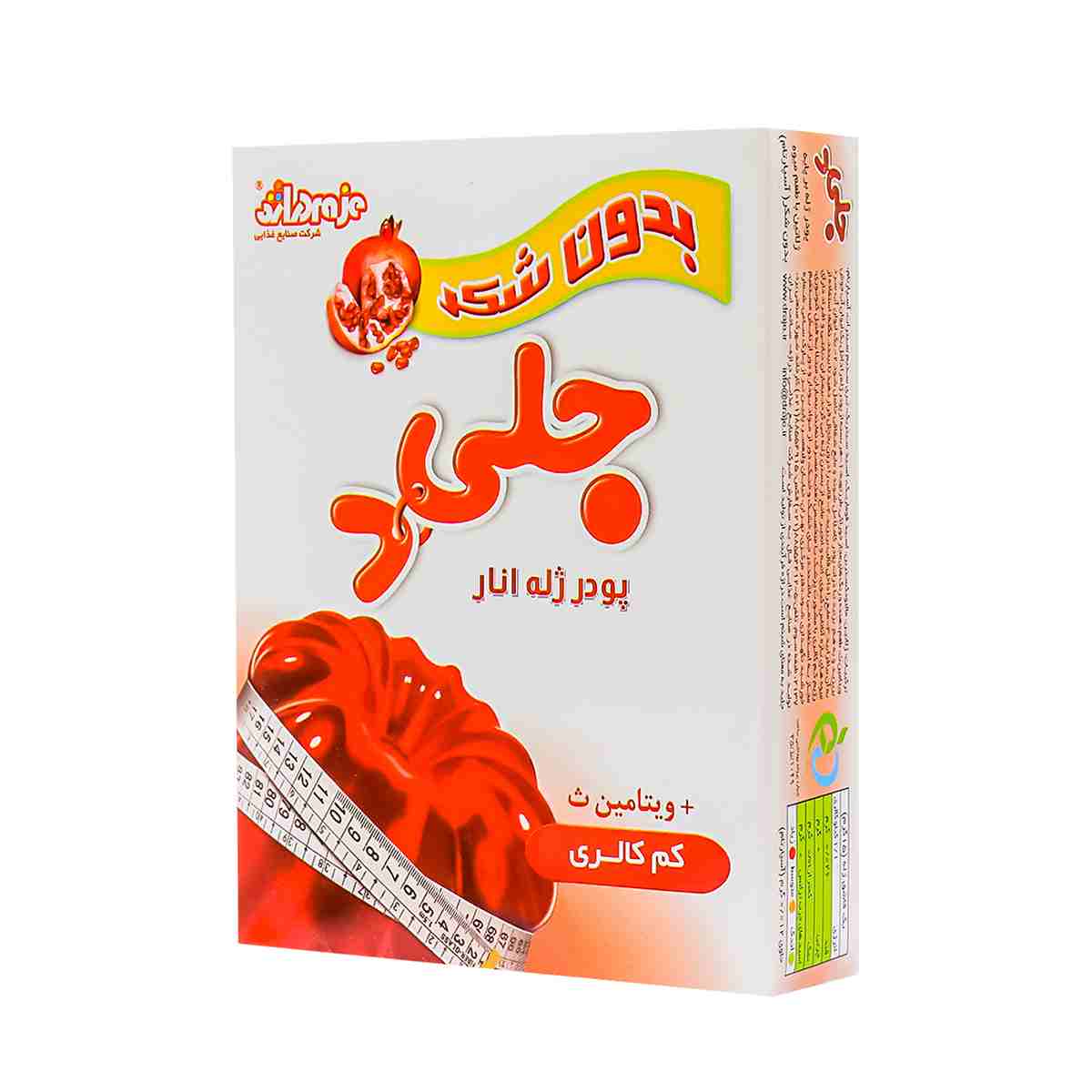 پودر ژله رژیمی کم کالری انار جلید دراژه - 30 گرم