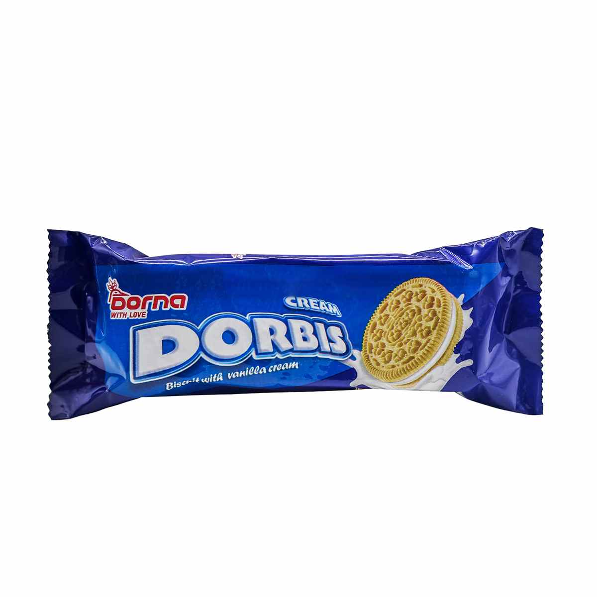 بیسکویت با کرم وانیل دربیس درنا - 6 عددی
