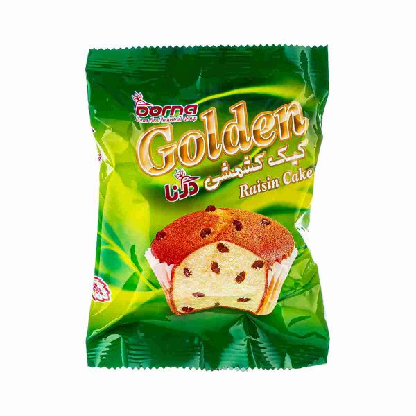 کیک کشمشی گلدن درنا - 70 گرم