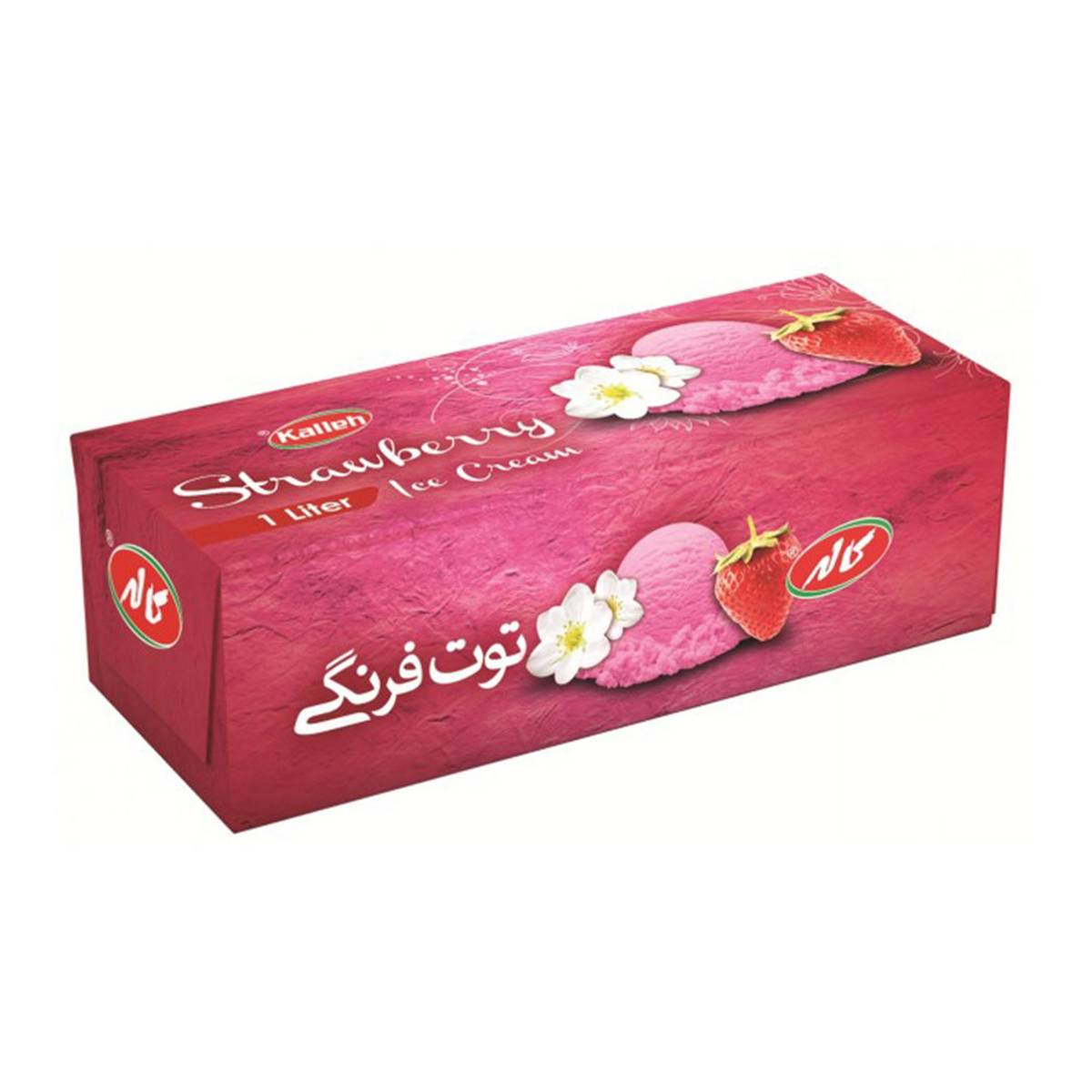 بستنی توت فرنگی کاله – ۱ لیتر