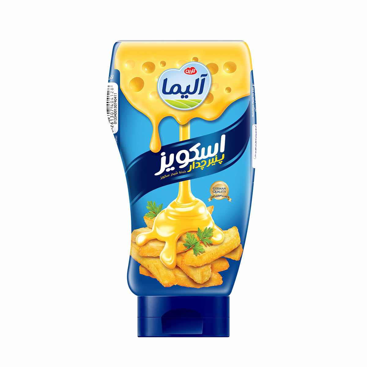 پنیر چدار اسکویز آلیما - 400 گرم